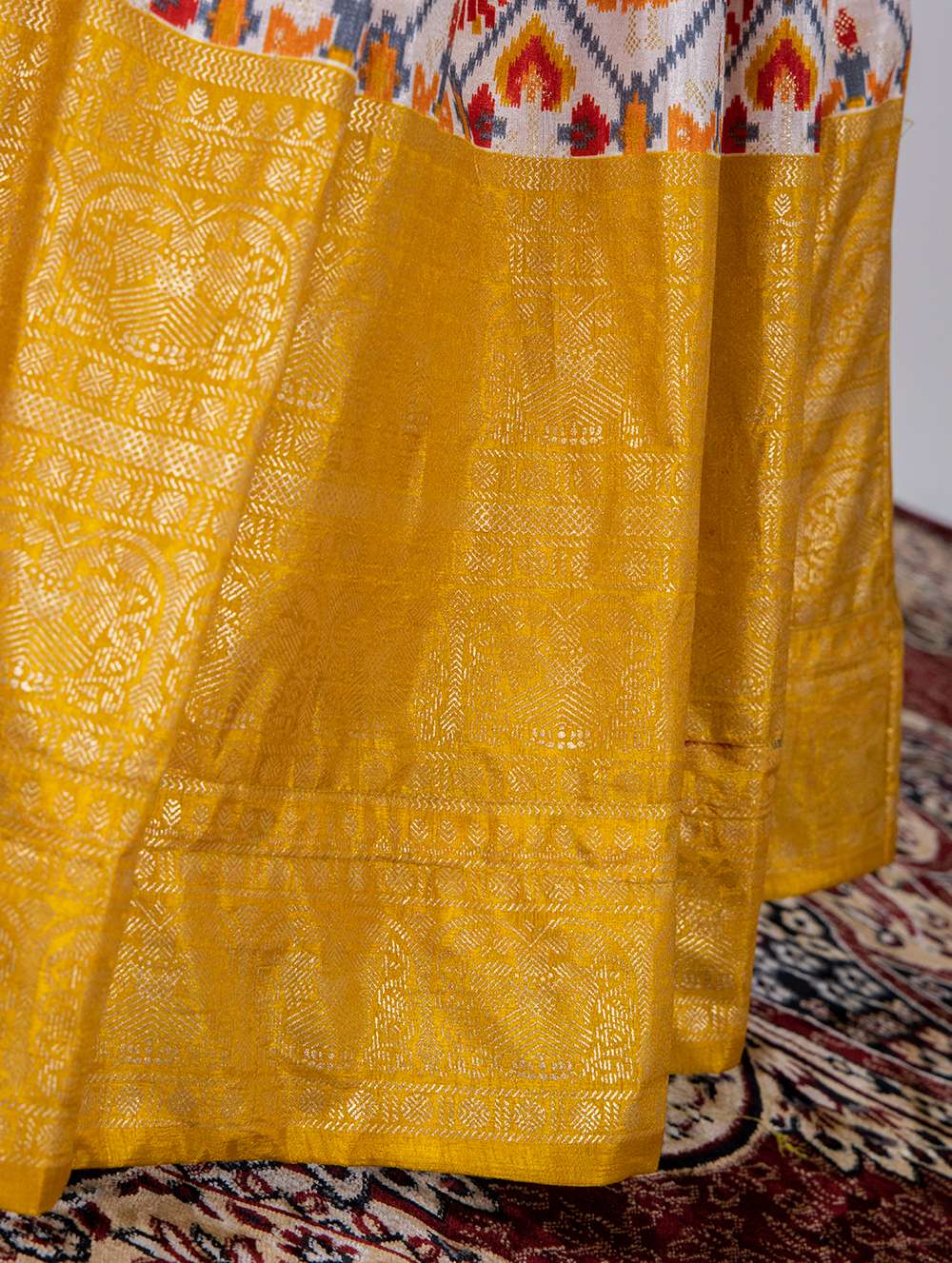 Soft Yellow Classic Dola Silk Lehenga Choli - PAHRAVA